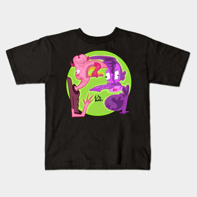 Noses Kids T-Shirt by Lbkush